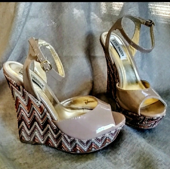 Steve Madden P. Wild Bronze Gold Like 7.5 - Picture 2 of 7